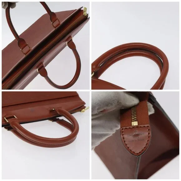 LOUIS VUITTON Epi Riviera Hand Bag Brown M48183 LV Auth 128752 Bags